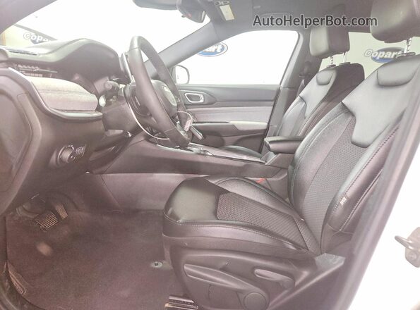 3C4NJDBN8ST592854 2025 JEEP COMPASS White წინა სალონის ხედი