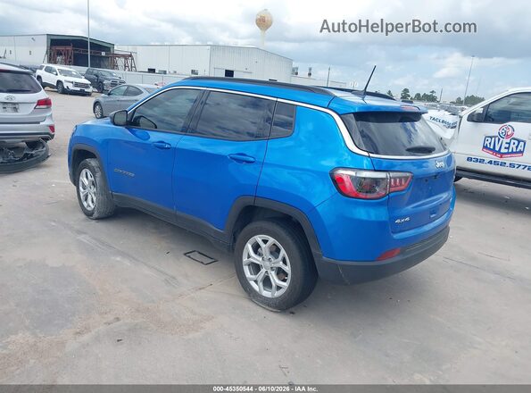 3C4NJDBN9RT129390 2024 JEEP COMPASS Blue Trasero izquierdo