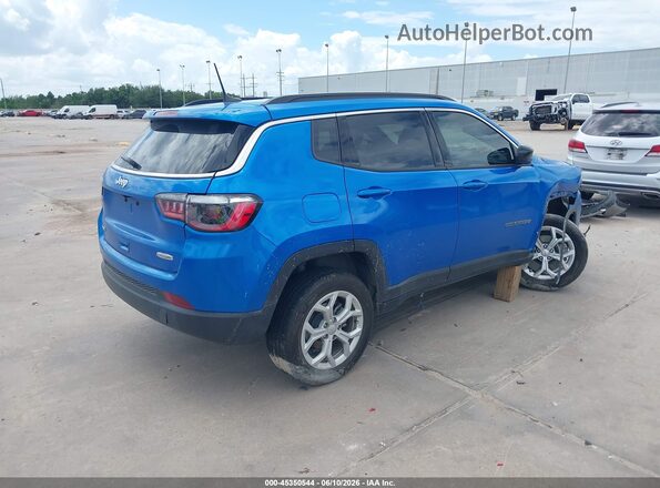 3C4NJDBN9RT129390 2024 JEEP COMPASS Blue Trasero derecho