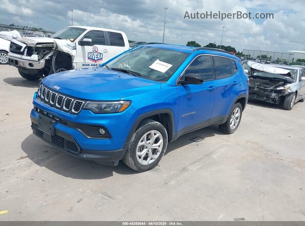 3C4NJDBN9RT129390 2024 JEEP COMPASS Blue Vista tres cuartos delantera izquierda