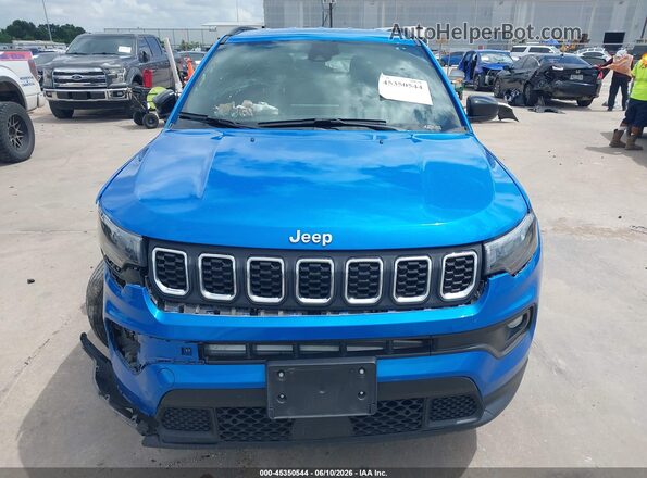 3C4NJDBN9RT129390 2024 JEEP COMPASS Blue Vista del cuadro de instrumentos