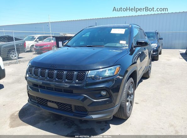 3C4NJDBNXRT583020 2024 JEEP COMPASS Черный Передняя левая четверть