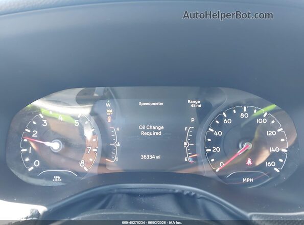3C4NJDBNXRT583020 2024 JEEP COMPASS Черный Вид задних сидений