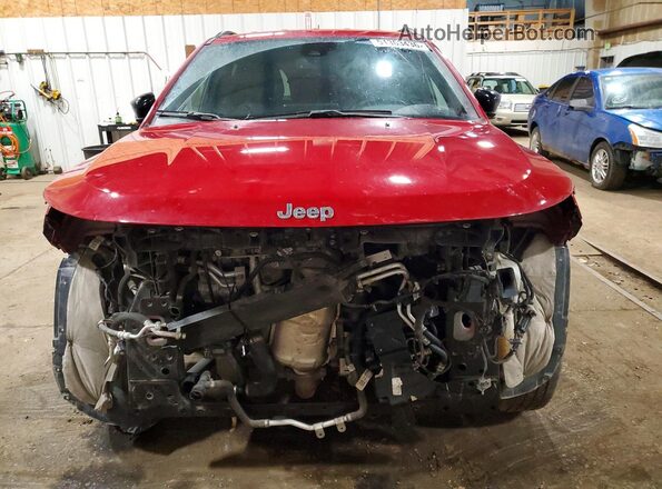 3C4NJDBNXRT593630 2024 JEEP COMPASS Бордовый Вид спереди