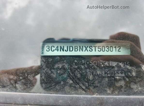 3C4NJDBNXST503012 2025 JEEP COMPASS White Вид наклейки з VIN-кодом