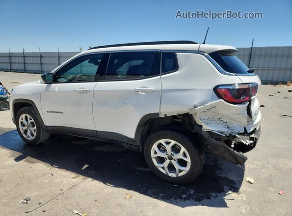 3C4NJDBNXST619150 2025 JEEP COMPASS White 360 interior view