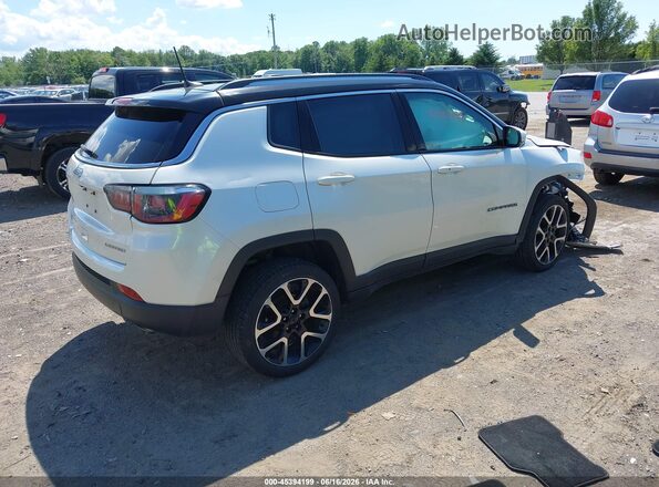 3C4NJDCB0JT238412 2018 JEEP COMPASS Белый Задняя правая четверть