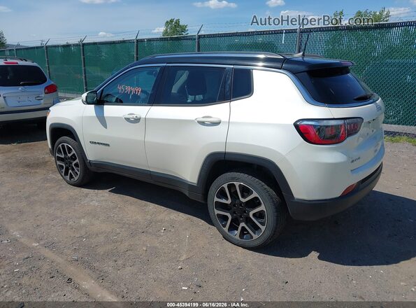 3C4NJDCB0JT238412 2018 JEEP COMPASS Белый Задняя левая четверть