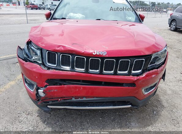 3C4NJDCB0JT354466 2018 JEEP COMPASS Red Widok z przodu