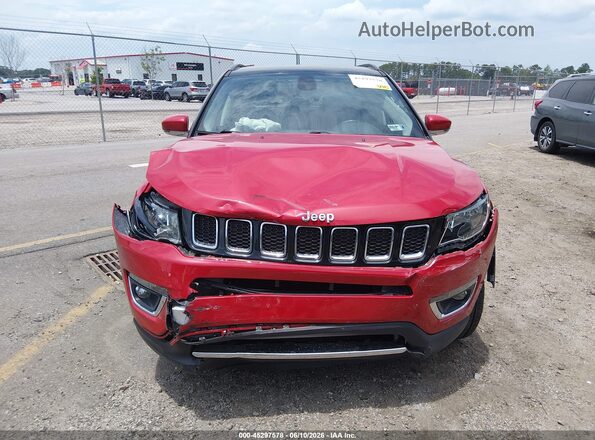 3C4NJDCB0JT354466 2018 JEEP COMPASS Red Widok zestawu wskaźników