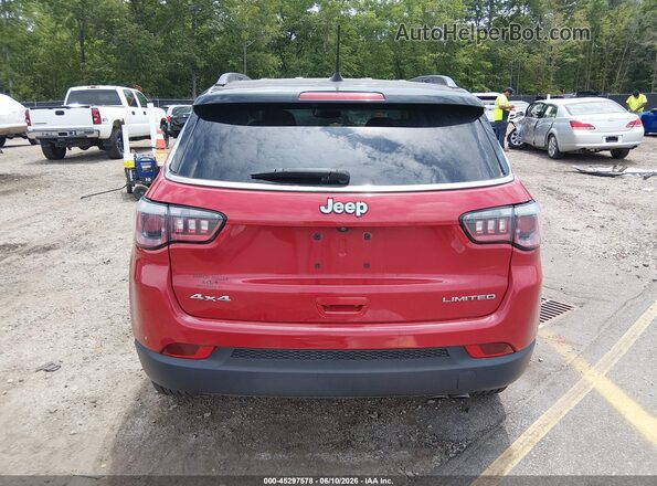 3C4NJDCB0JT354466 2018 JEEP COMPASS Red 