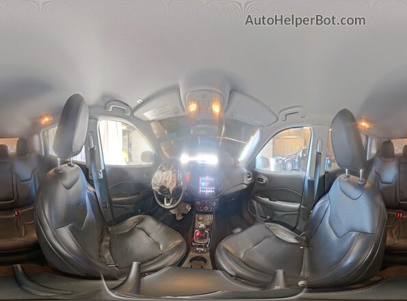 3C4NJDCB0JT365886 2018 JEEP COMPASS Синий Панорамный вид салона 360°