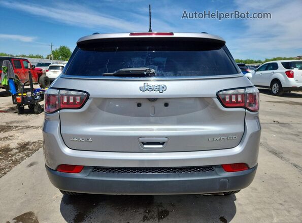 3C4NJDCB0KT854208 2019 JEEP COMPASS Silver უკანა ხედი