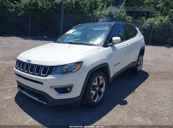 3C4NJDCB0LT116703 2020 JEEP COMPASS White Vista tres cuartos delantera izquierda