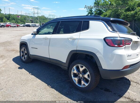 3C4NJDCB0LT116703 2020 JEEP COMPASS White Trasero izquierdo