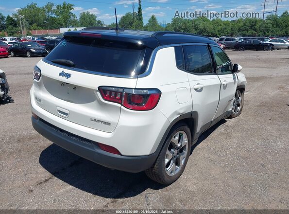 3C4NJDCB0LT116703 2020 JEEP COMPASS White Trasero derecho