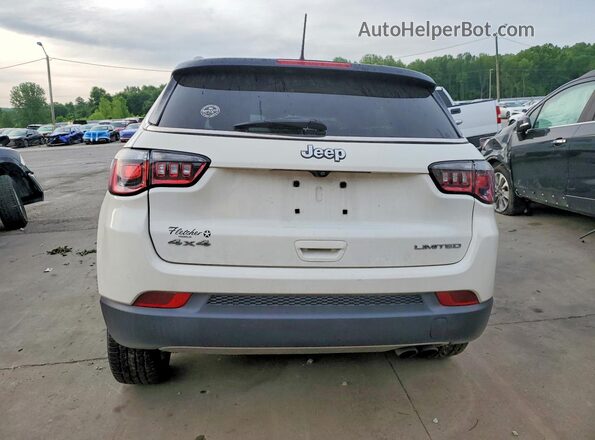 3C4NJDCB0LT142296 2020 JEEP COMPASS White Вид ззаду