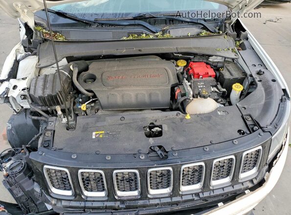 3C4NJDCB0LT142296 2020 JEEP COMPASS White Вид підкапотного простору