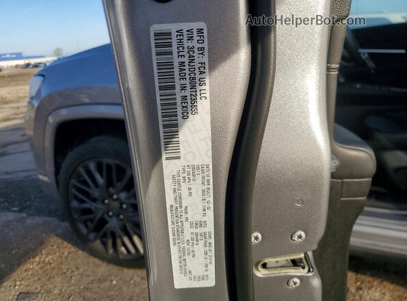 3C4NJDCB0NT235855 2022 JEEP COMPASS Серебряный Вид наклейки с VIN-кодом