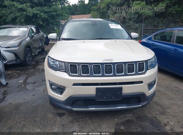 3C4NJDCB1HT633550 2017 JEEP NEW COMPASS White Instrument cluster view