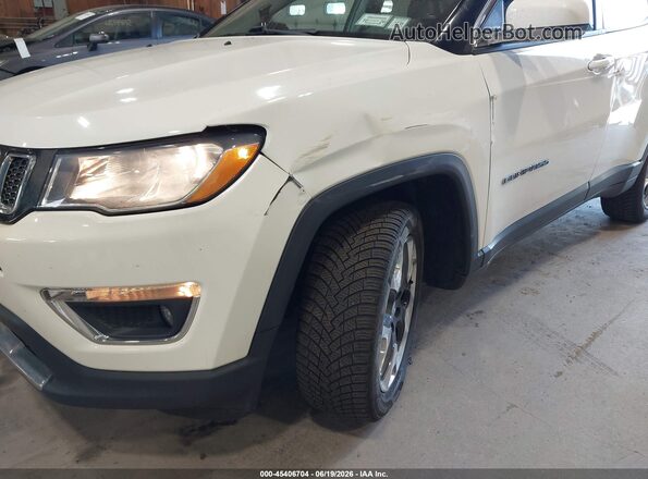 3C4NJDCB1JT209615 2018 JEEP COMPASS White წინა ხედი
