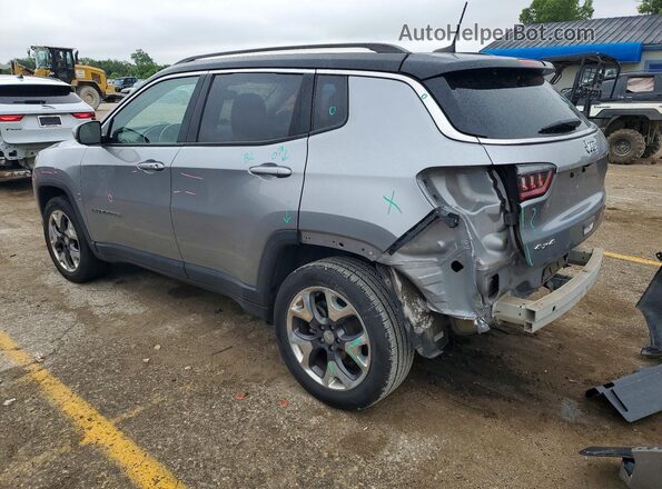 3C4NJDCB1JT265943 2018 JEEP COMPASS Silver Trasero izquierdo