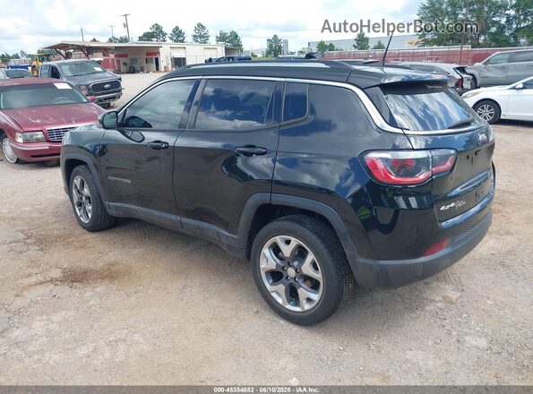 3C4NJDCB1JT340737 2018 JEEP COMPASS Черный Задняя левая четверть