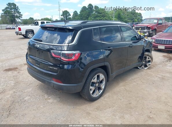 3C4NJDCB1JT340737 2018 JEEP COMPASS Черный Задняя правая четверть
