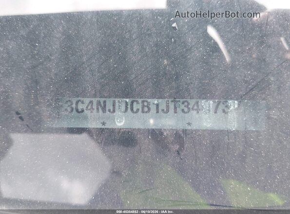 3C4NJDCB1JT340737 2018 JEEP COMPASS Черный Вид подкапотного пространства