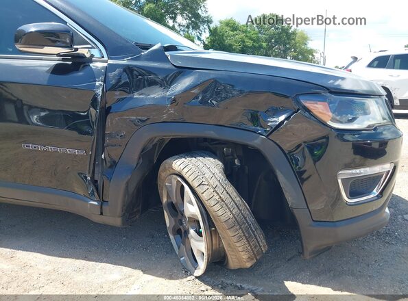3C4NJDCB1JT340737 2018 JEEP COMPASS Черный Вид спереди