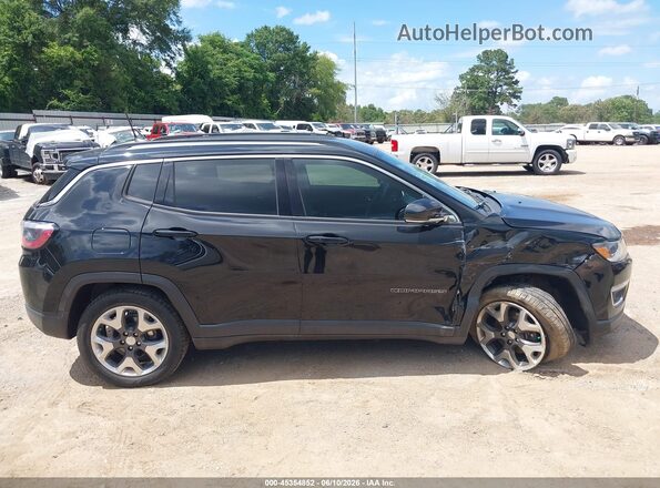 3C4NJDCB1JT340737 2018 JEEP COMPASS Черный Вид задней части салона