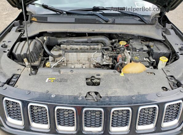3C4NJDCB1JT341225 2018 JEEP COMPASS Black Вид підкапотного простору