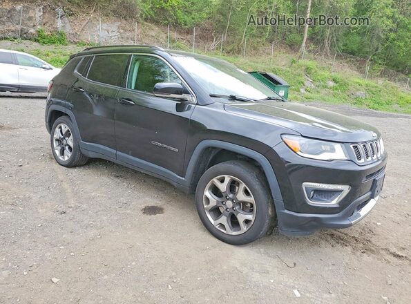 3C4NJDCB1JT341225 2018 JEEP COMPASS Black Передня права чверть