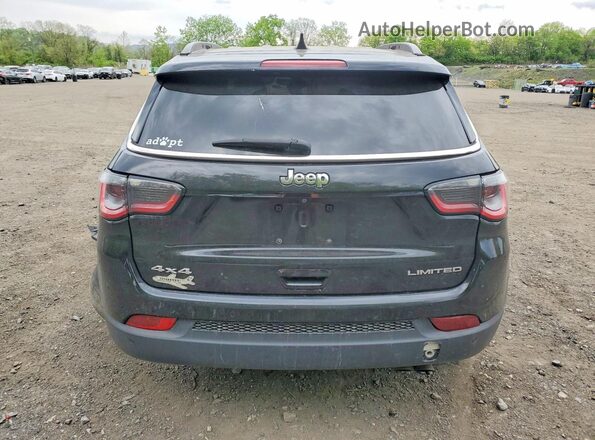 3C4NJDCB1JT341225 2018 JEEP COMPASS Black Вид ззаду