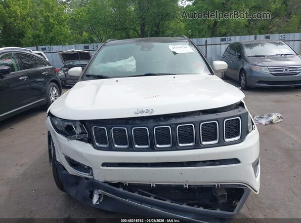 3C4NJDCB1KT733624 2019 JEEP COMPASS White ხელსაწყოთა პანელის ხედი