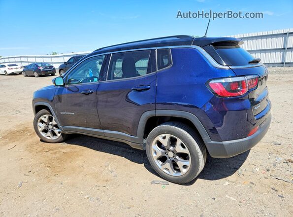 3C4NJDCB1KT734479 2019 JEEP COMPASS Blue Задня ліва чверть