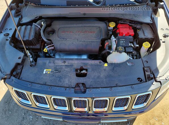 3C4NJDCB1KT734479 2019 JEEP COMPASS Blue Вид задньої частини салону