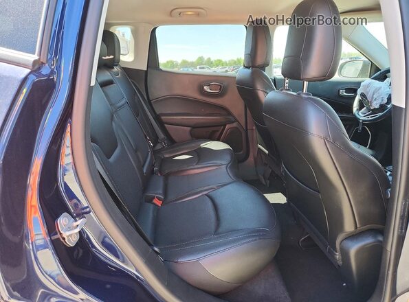 3C4NJDCB1KT734479 2019 JEEP COMPASS Blue Вид задніх сидінь