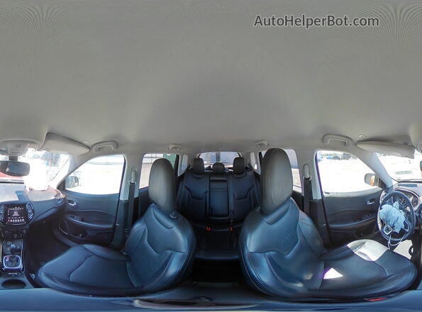 3C4NJDCB1KT734479 2019 JEEP COMPASS Blue Вид наклейки з VIN-кодом