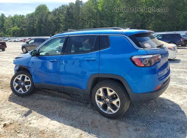 3C4NJDCB1MT553563 2021 JEEP COMPASS Blue Հետևի ձախ