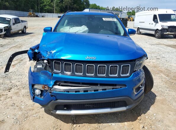 3C4NJDCB1MT553563 2021 JEEP COMPASS Blue Դիմացի տեսք