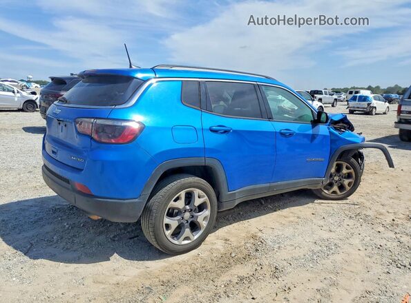 3C4NJDCB1MT553563 2021 JEEP COMPASS Blue Հետևի աջ
