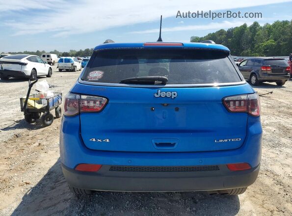 3C4NJDCB1MT553563 2021 JEEP COMPASS Blue Հետևի տեսք