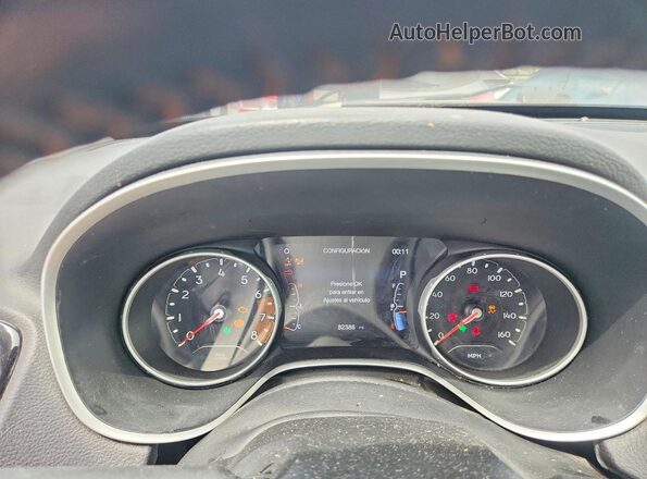 3C4NJDCB1MT586255 2021 JEEP COMPASS White ხელსაწყოთა პანელის ხედი