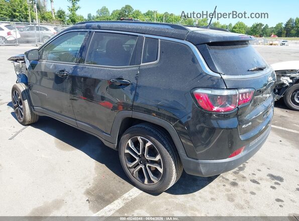 3C4NJDCB1NT116034 2022 JEEP COMPASS Черный Задняя левая четверть