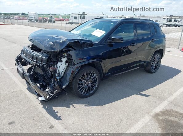 3C4NJDCB1NT164777 2022 JEEP COMPASS Black Przód lewy