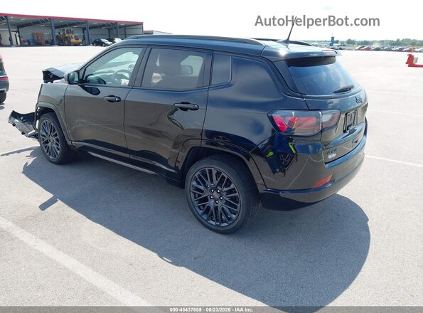 3C4NJDCB1NT164777 2022 JEEP COMPASS Black Tył lewy