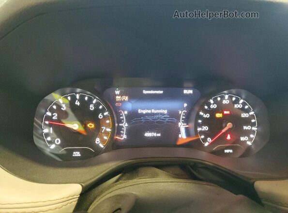 3C4NJDCB1NT227733 2022 JEEP COMPASS Silver Widok zestawu wskaźników