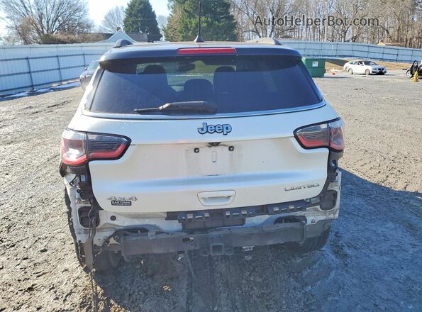 3C4NJDCB2HT688587 2017 JEEP COMPASS White Вид ззаду