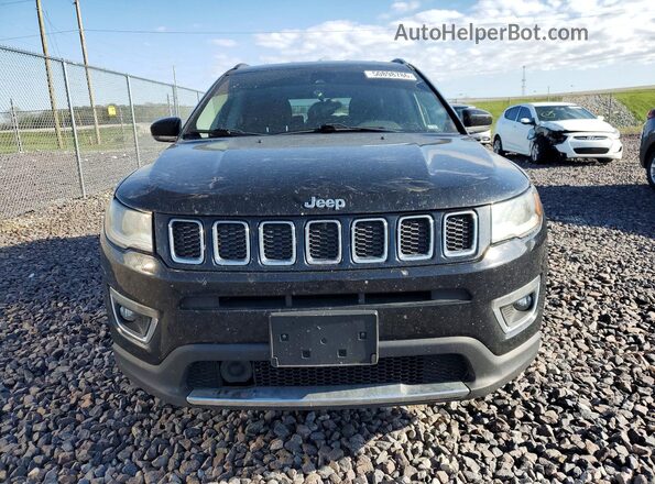 3C4NJDCB2JT332808 2018 JEEP COMPASS Black Front view